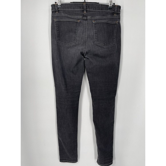 Eileen Fisher‎ Jeans Women Black Denim  Size 8 - Picture 4 of 5